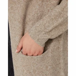 Damen Vero Moda VMDOFFY LS LONG OPEN Longcardigan