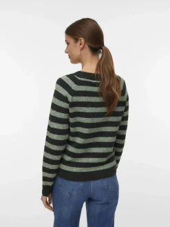 Damen Vero Moda VMDOFFY LS O-NECK BLO Pullover