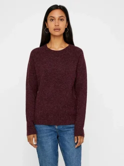 Damen Vero Moda VMDOFFY LS O-NECK BLO Pullover
