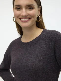 Damen Vero Moda VMDOFFY LS O-NECK BLO Pullover