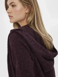 Damen Vero Moda VMDOFFY LS OPEN HOOD Longcardigan