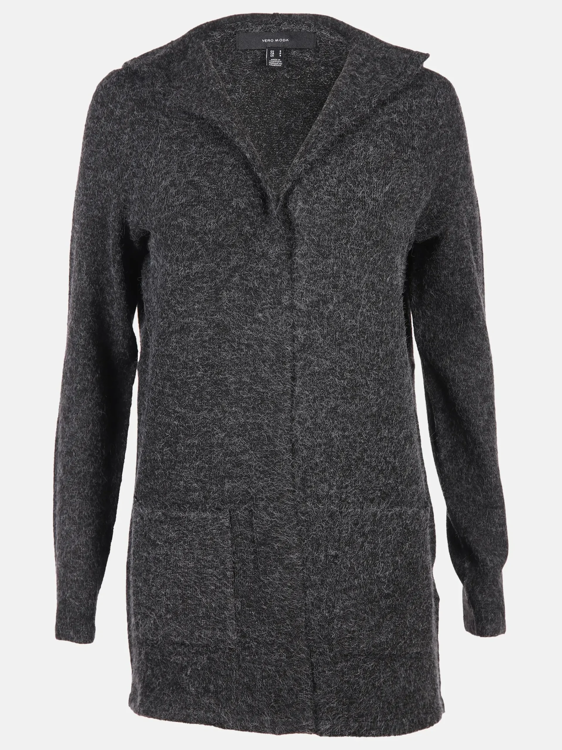 Damen Vero Moda VMDOFFY LS OPEN HOOD Longcardigan