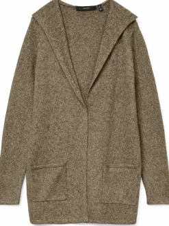 Damen Vero Moda VMDOFFY LS OPEN HOOD Longcardigan