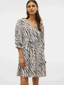 Damen Vero Moda VMDORA DESY 3/4 V-N S Kleid