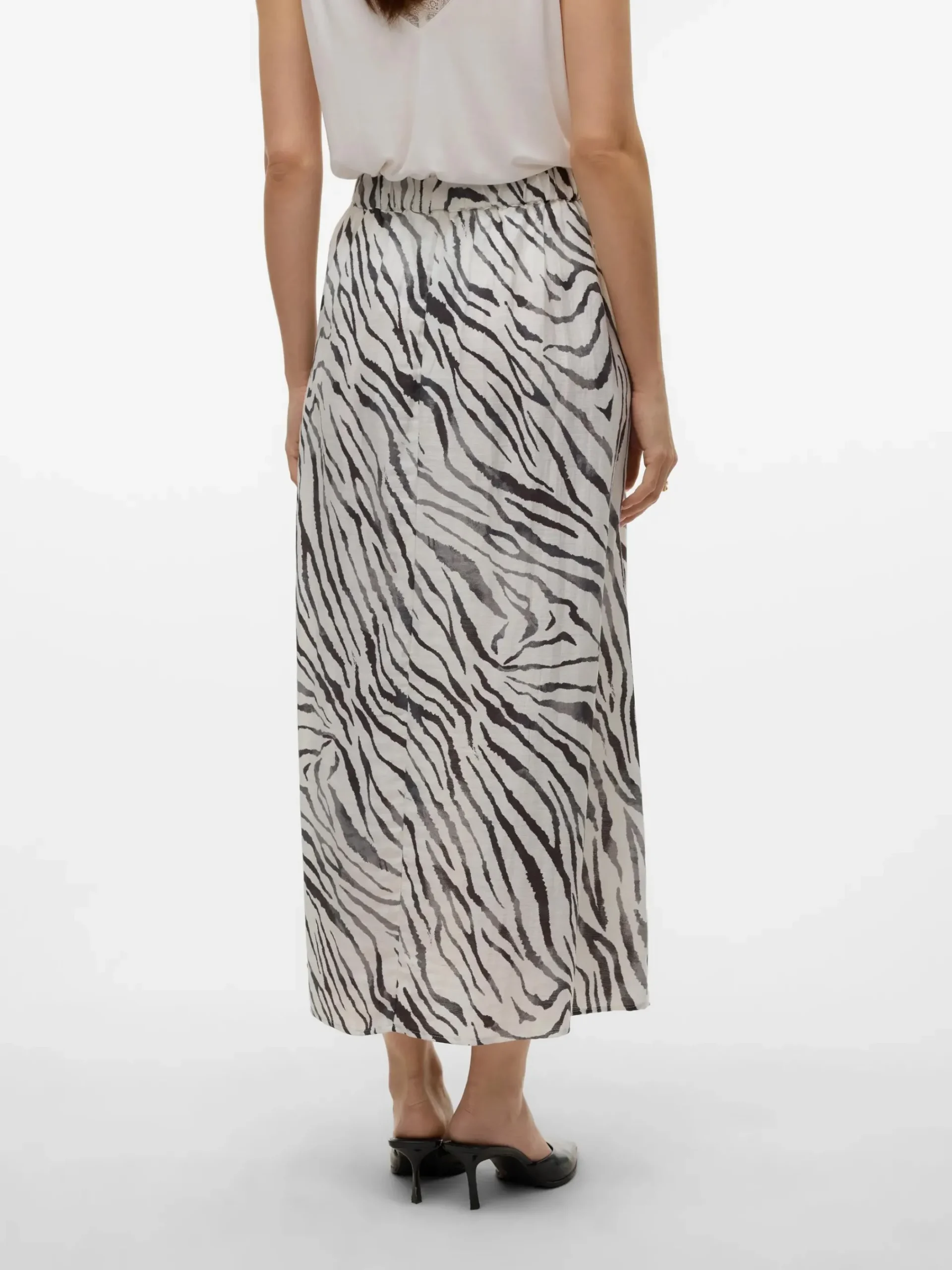 Damen Vero Moda VMDORA DESY MW ANKLE Midirock