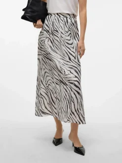 Damen Vero Moda VMDORA DESY MW ANKLE Midirock