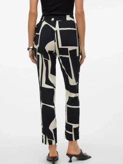 Damen Vero Moda VMEASY JOY NW LOOSE P Freizeithose