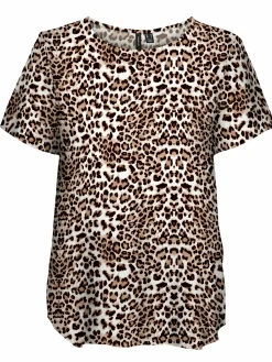 Damen Vero Moda VMEASY JOY S/S TOP WV Bluse