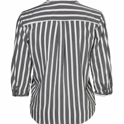 Damen Vero Moda VMERIKA STRIPE 3/4 SH Bluse mit 3/4 Arm