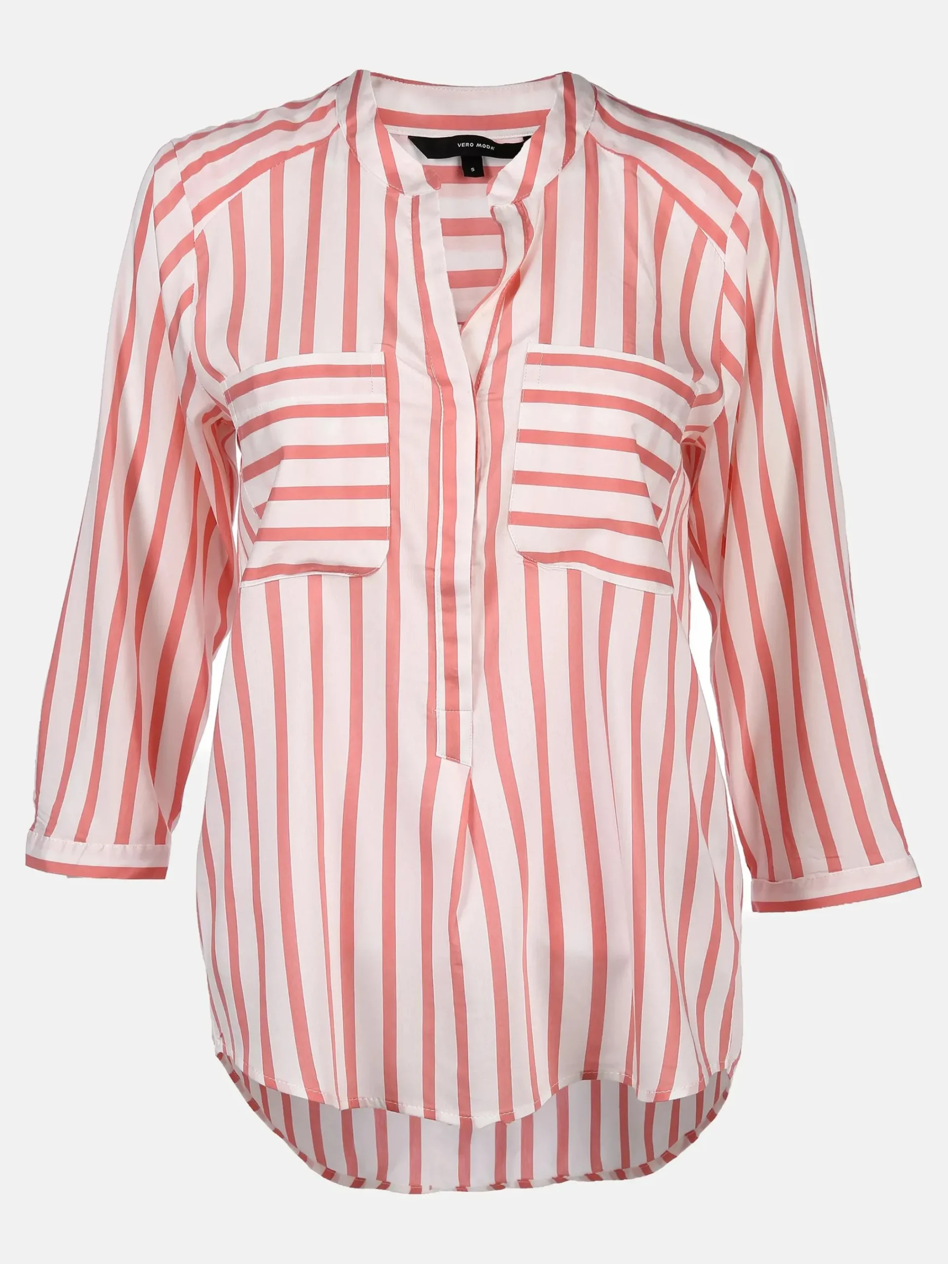 Damen Vero Moda VMERIKA STRIPE 3/4 SH Bluse mit 3/4 Arm