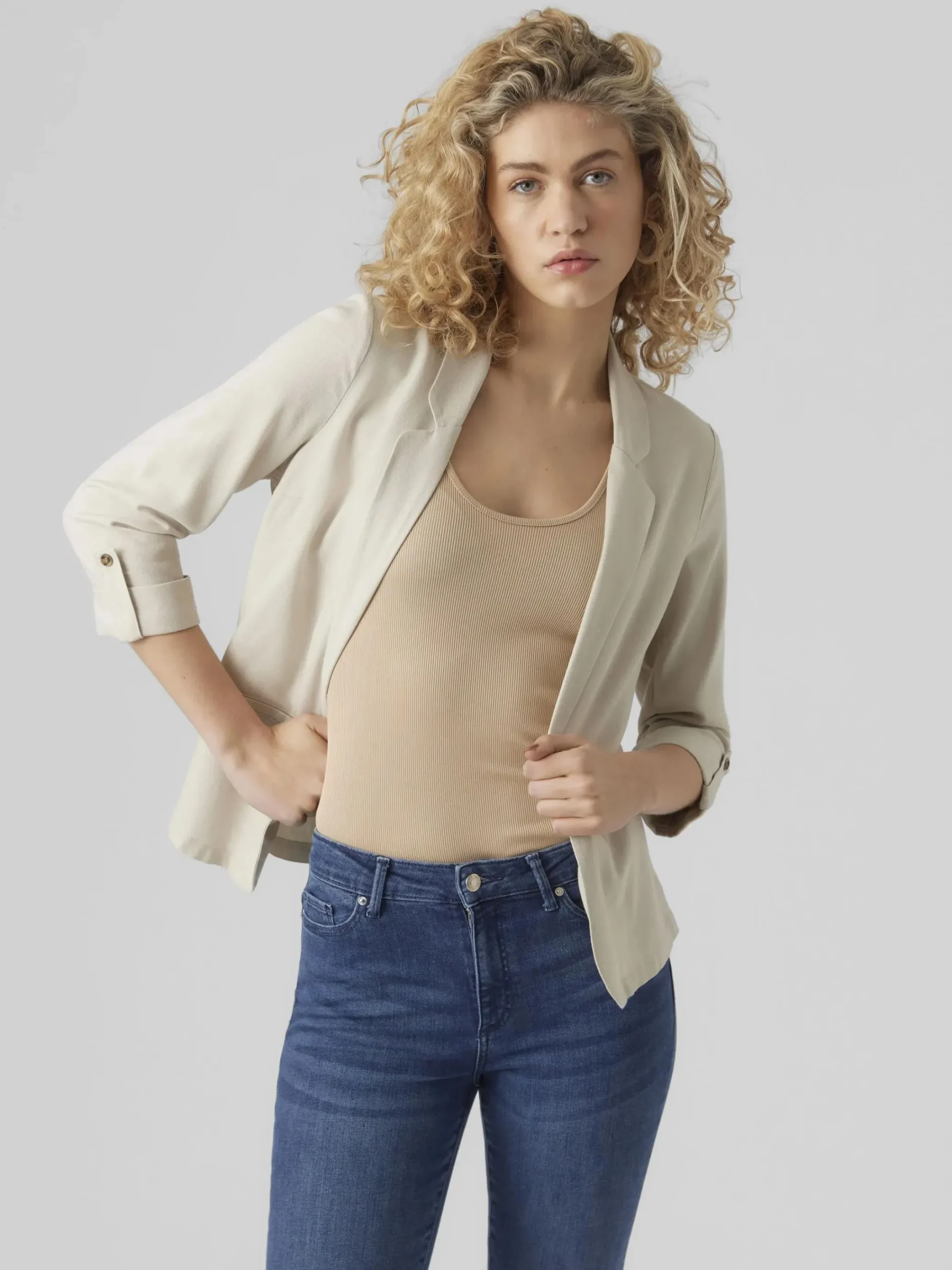 Damen Vero Moda VMJESMILO 3/4 LOOSE B Blazer