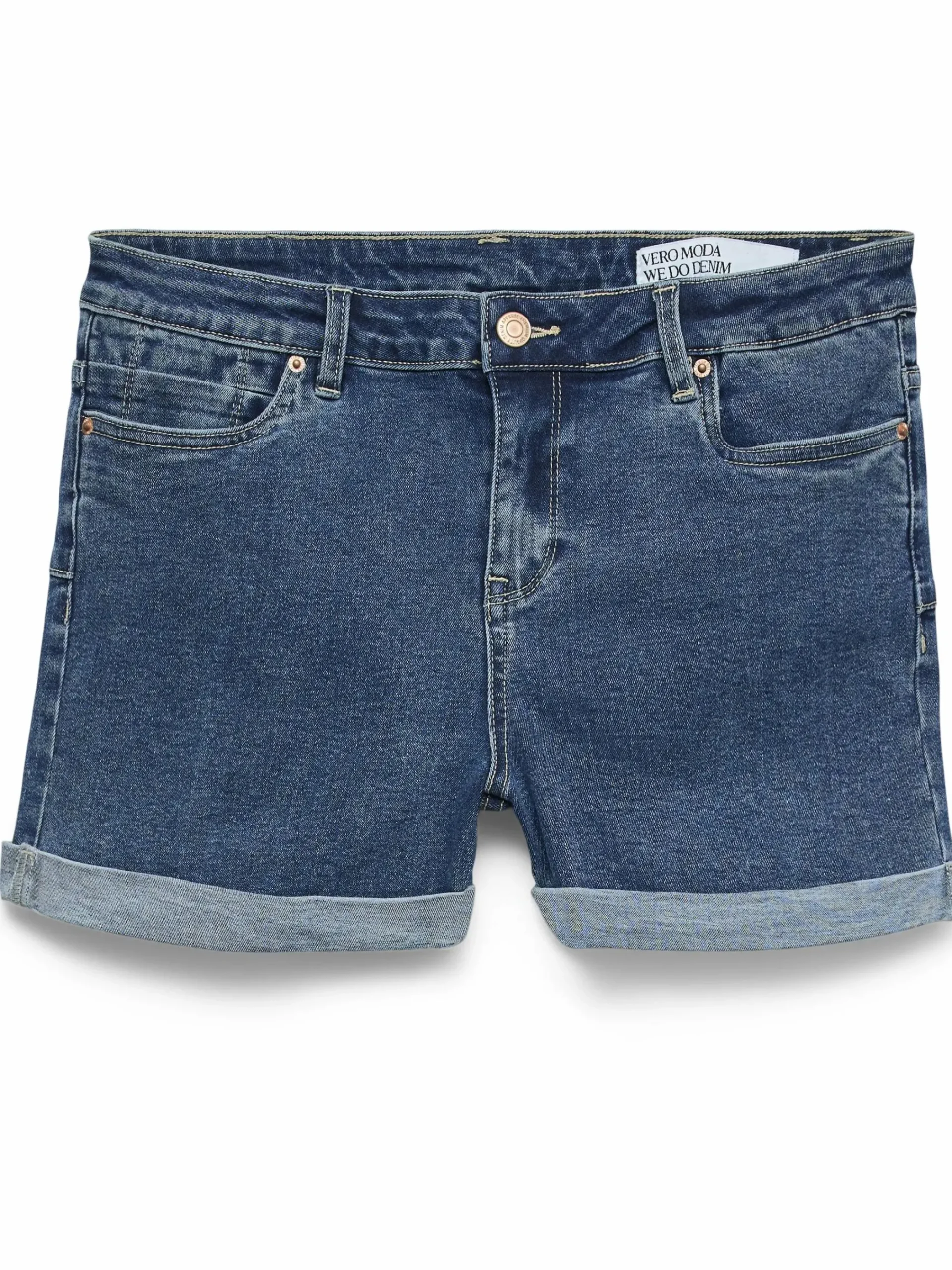 Damen Vero Moda VMLUNA MR FOLD SHORTS