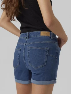 Damen Vero Moda VMLUNA MR FOLD SHORTS