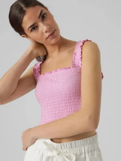 Damen Vero Moda VMMEDOSIABEL SL CROP Top