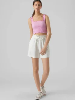 Damen Vero Moda VMMEDOSIABEL SL CROP Top