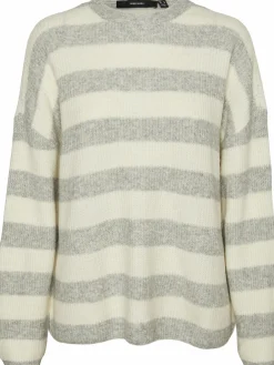 Damen Vero Moda VMNATAHLIE LS O-NECK Strickpullover