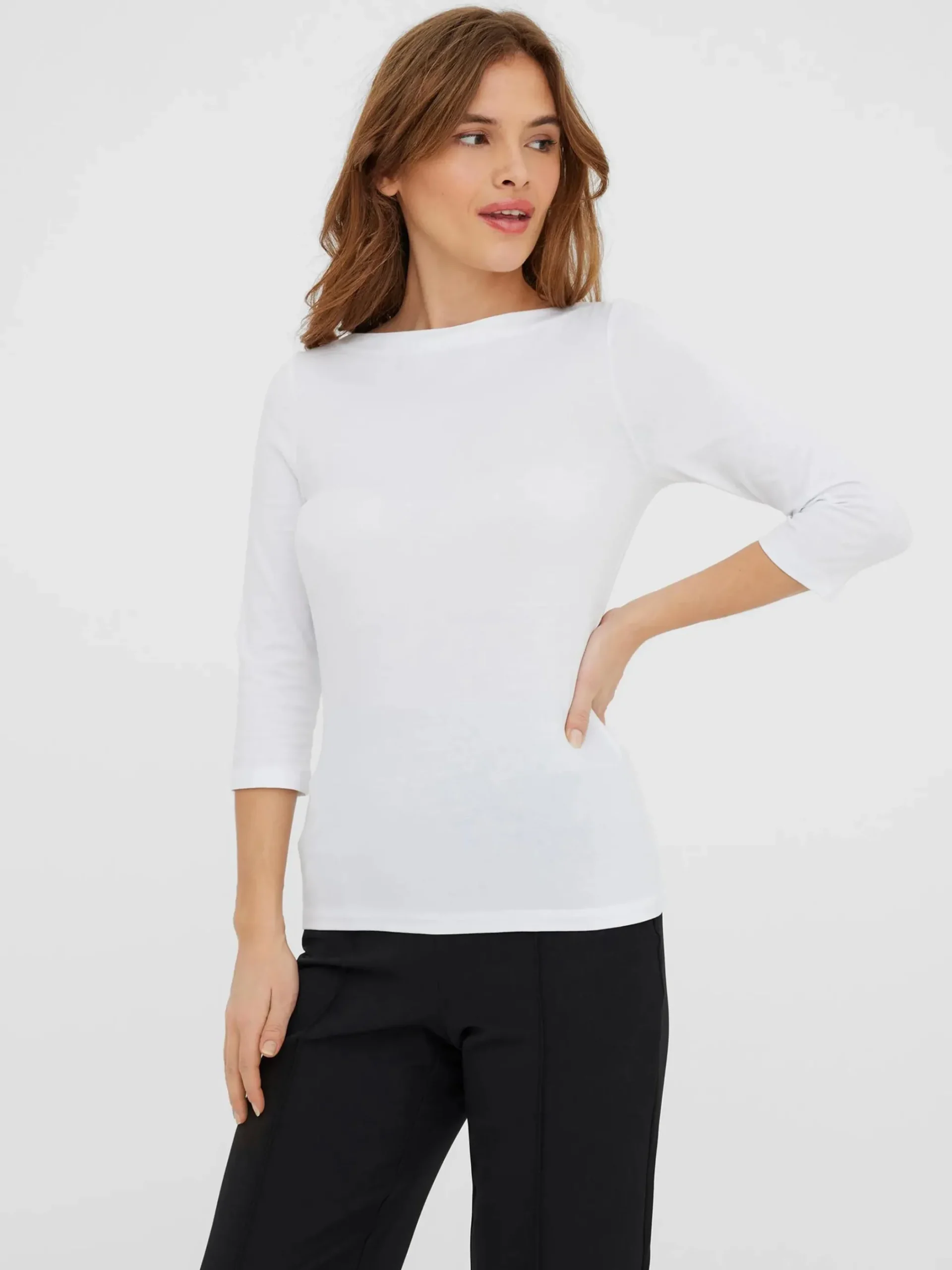 Damen Vero Moda VMPANDA MODAL 3/4 TOP Shirt
