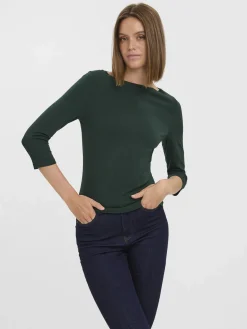 Damen Vero Moda VMPANDA MODAL 3/4 TOP Shirt