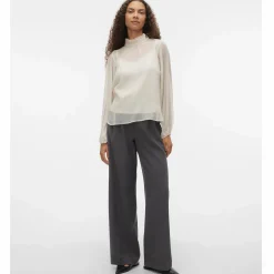 Damen Vero Moda VMRHEA LS TOP WVN GA Blusenshirt