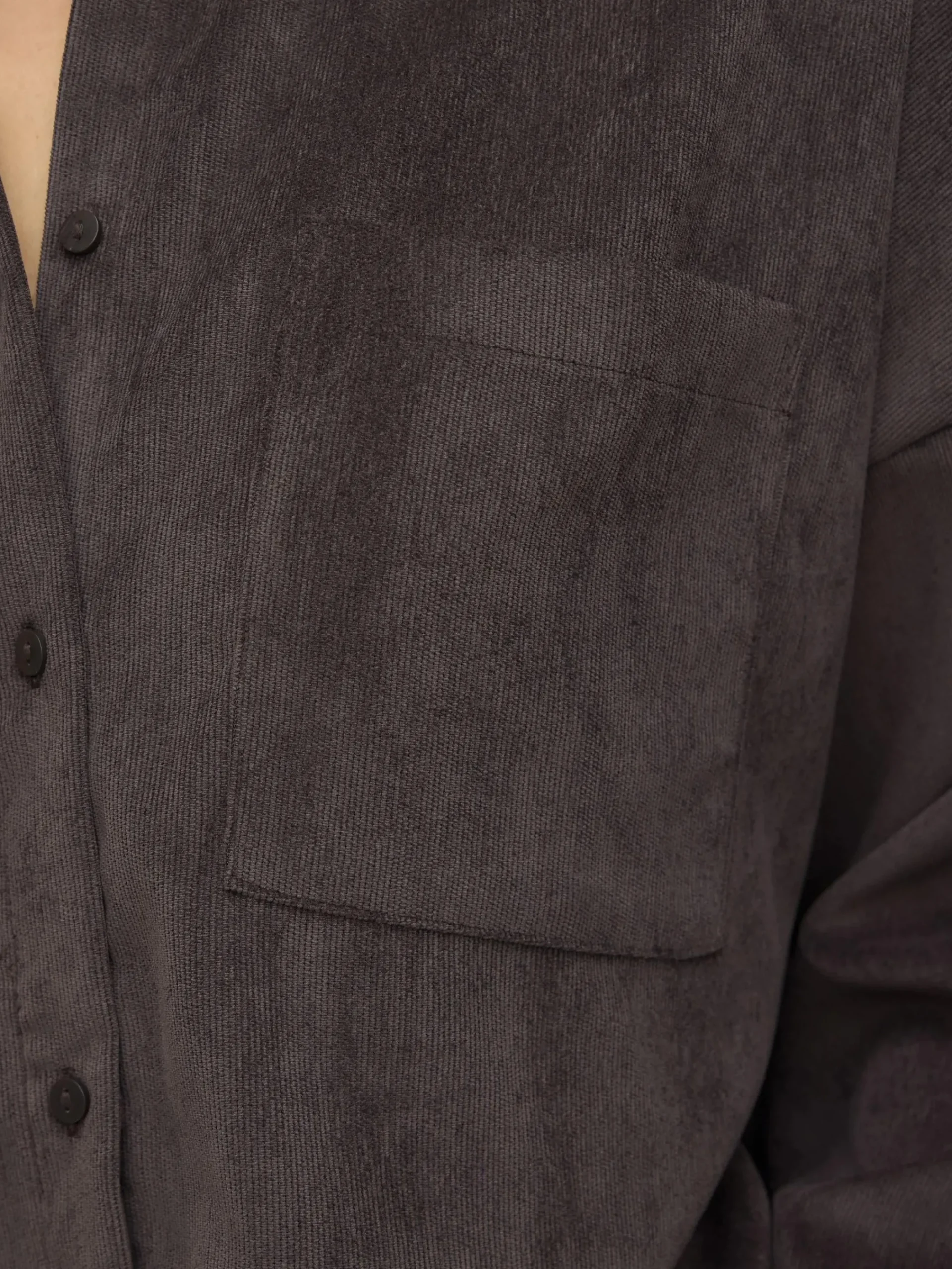 Damen Vero Moda VMSANNE COURDEROY LS Cordhemd