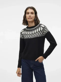 Damen Vero Moda VMSIMONE LS NORDIC Pullover