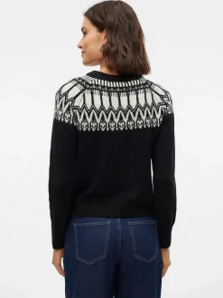 Damen Vero Moda VMSIMONE LS NORDIC Pullover