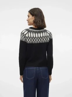 Damen Vero Moda VMSIMONE LS NORDIC Pullover