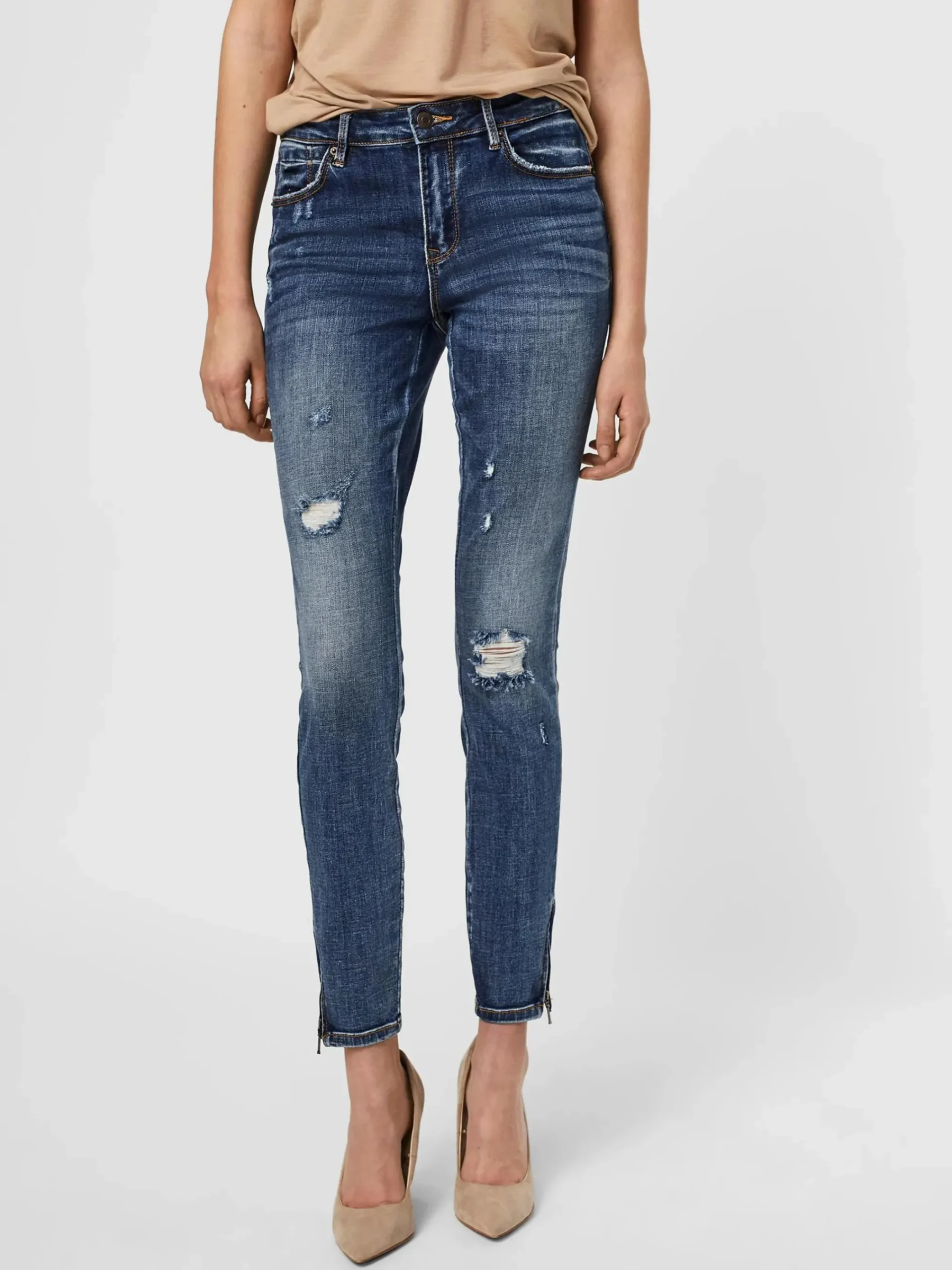 Damen Vero Moda VMTILDE MR S ANKLE ZI Jeans