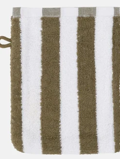 Dream House Waschhandschuh gestreift, 16x21cm