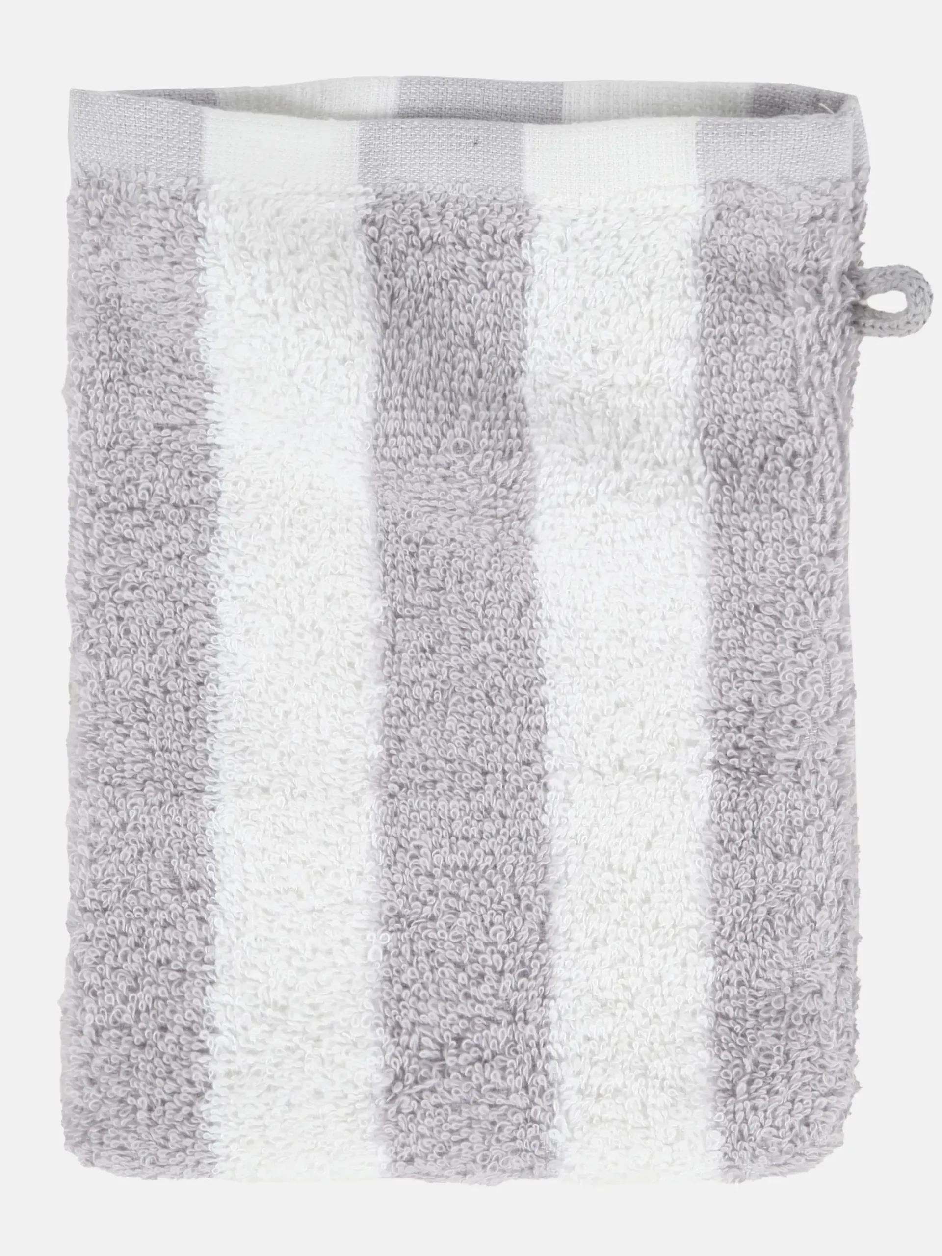 Boule Waschhandschuh gestreift, 15x21cm