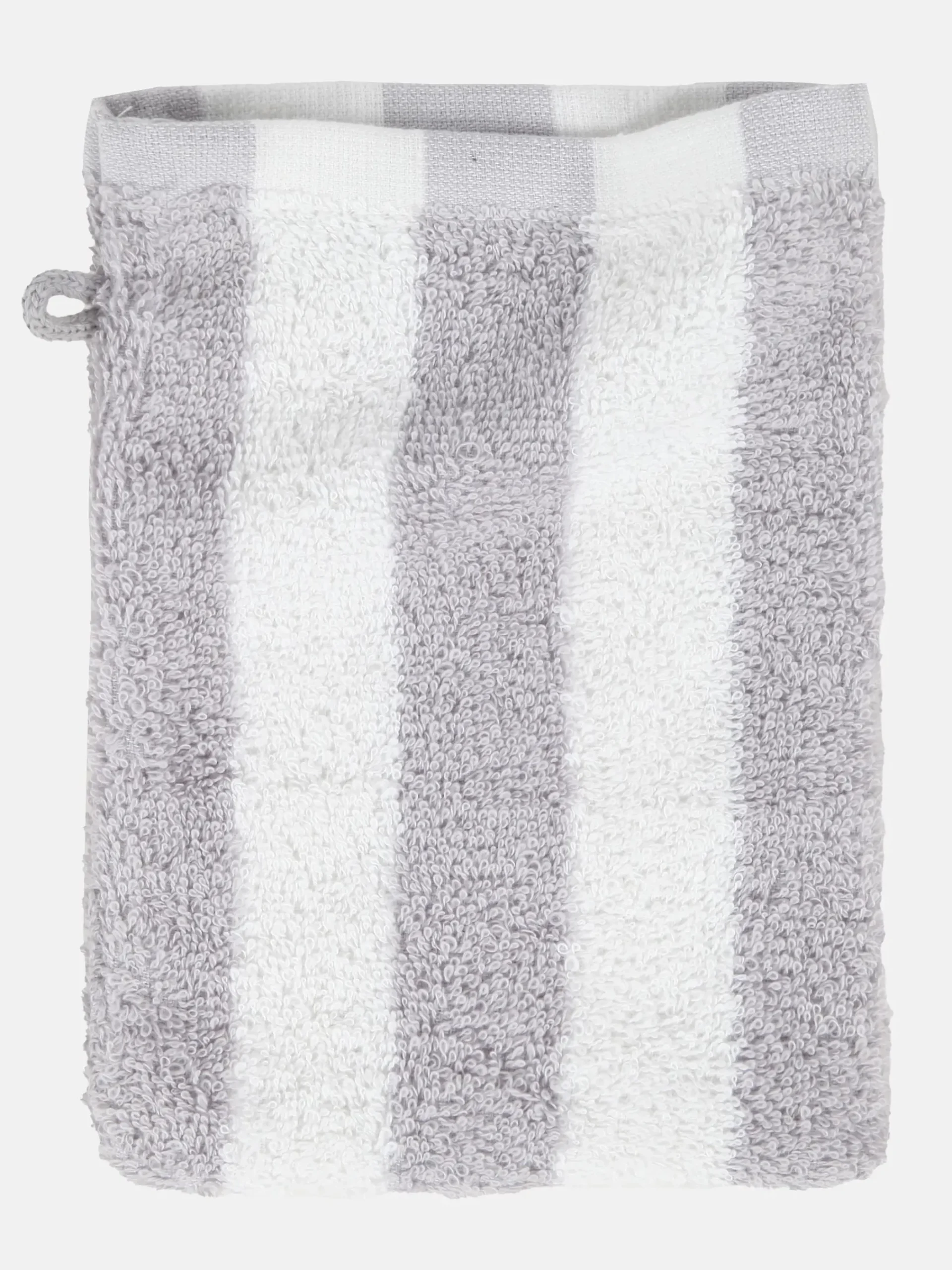 Boule Waschhandschuh gestreift, 15x21cm