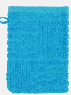 Ross Waschhandschuh mit Carremuster 16x22cm