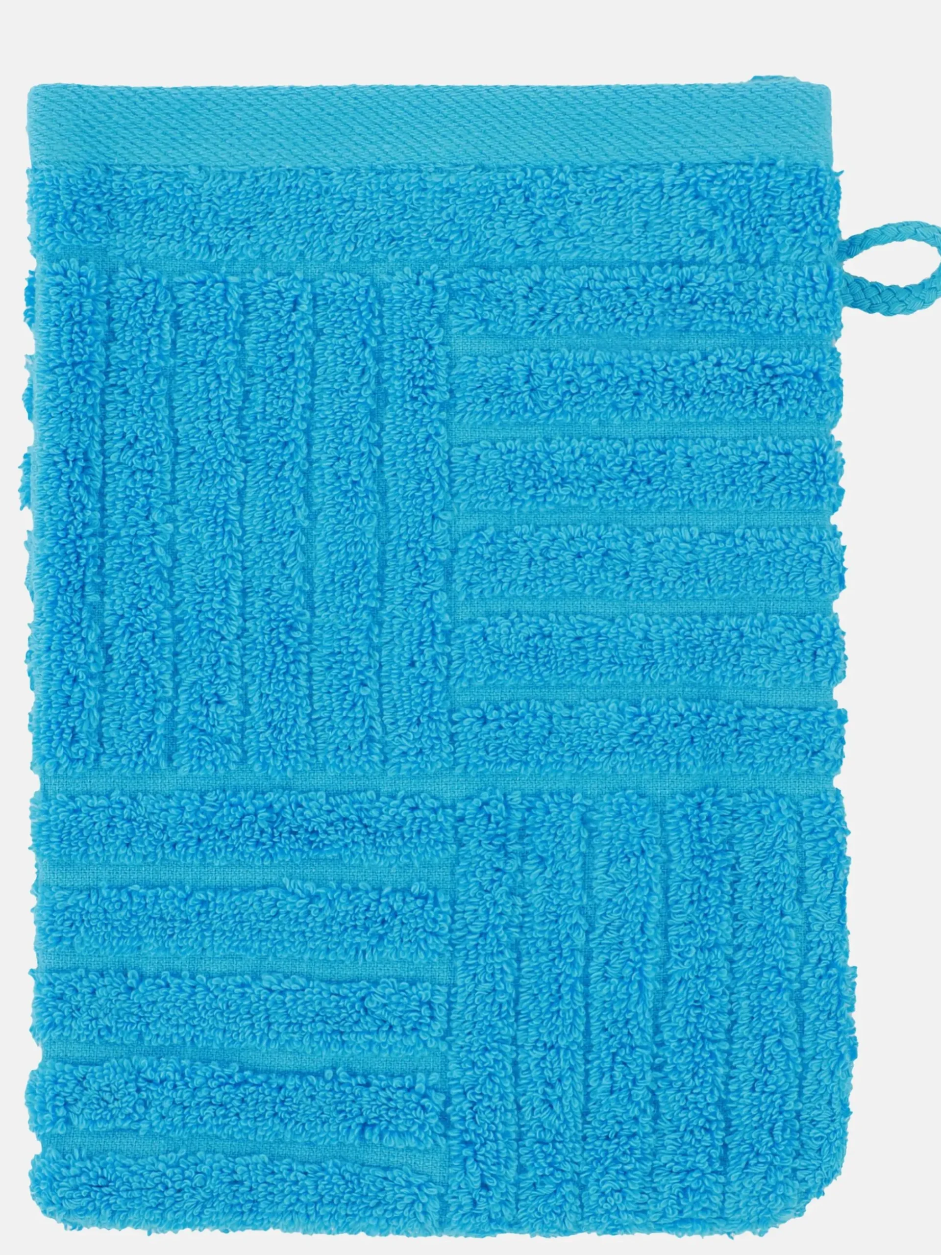 Ross Waschhandschuh mit Carremuster 16x22cm