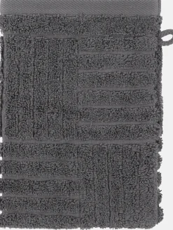 Ross Waschhandschuh mit Carremuster 16x22cm