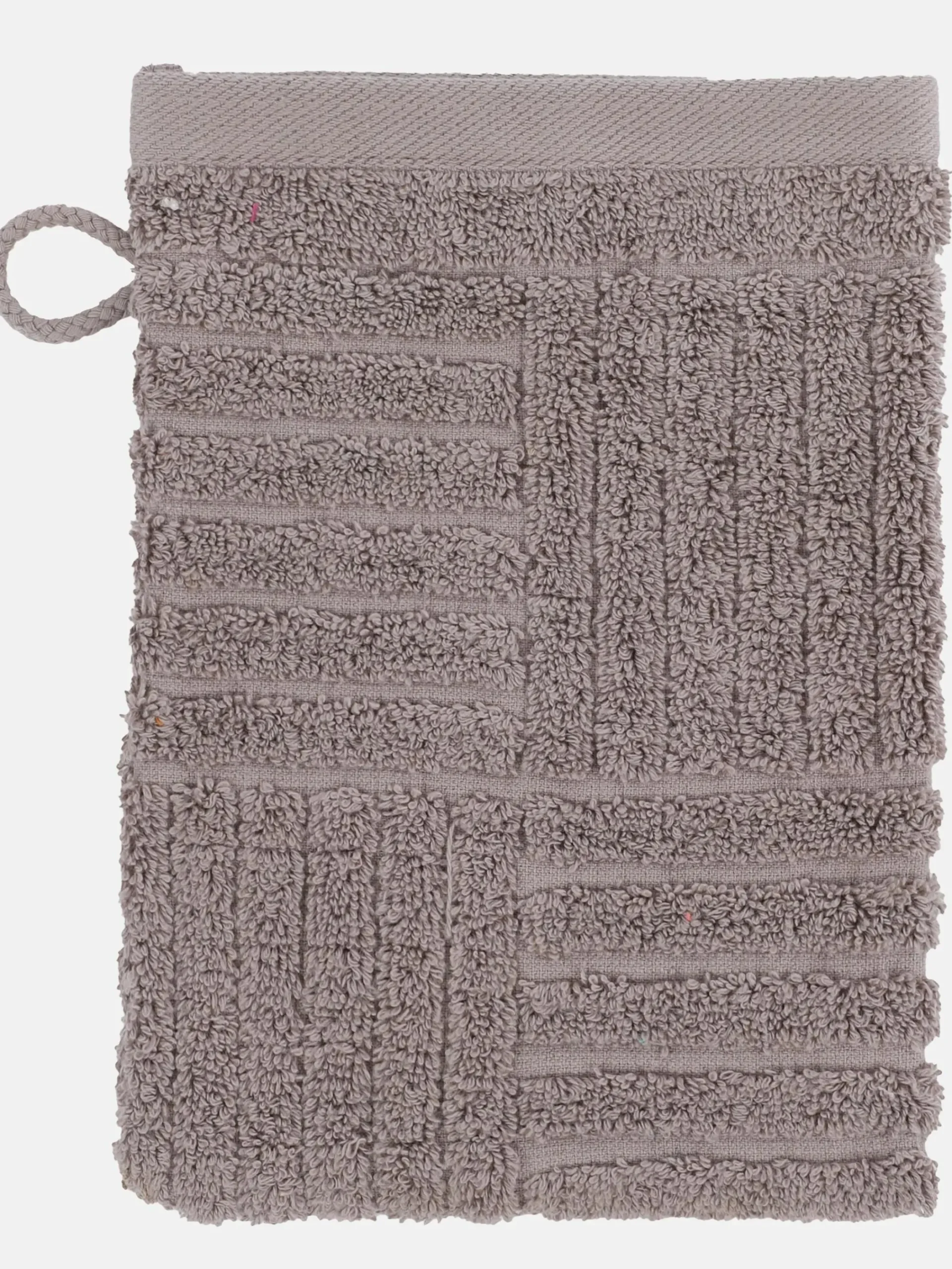 Ross Waschhandschuh mit Carremuster 16x22cm