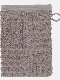 Ross Waschhandschuh mit Carremuster 16x22cm