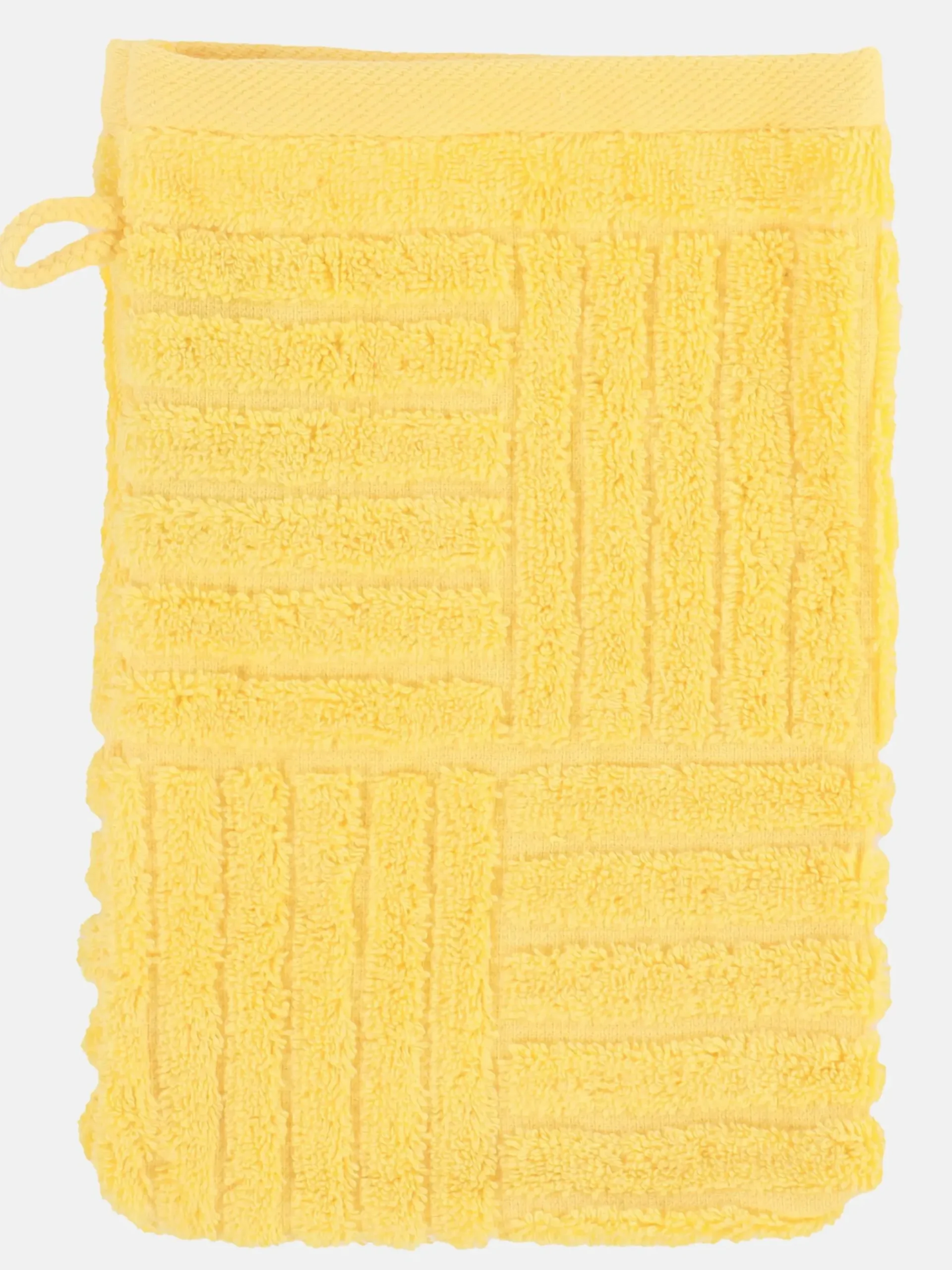 Ross Waschhandschuh mit Carremuster 16x22cm