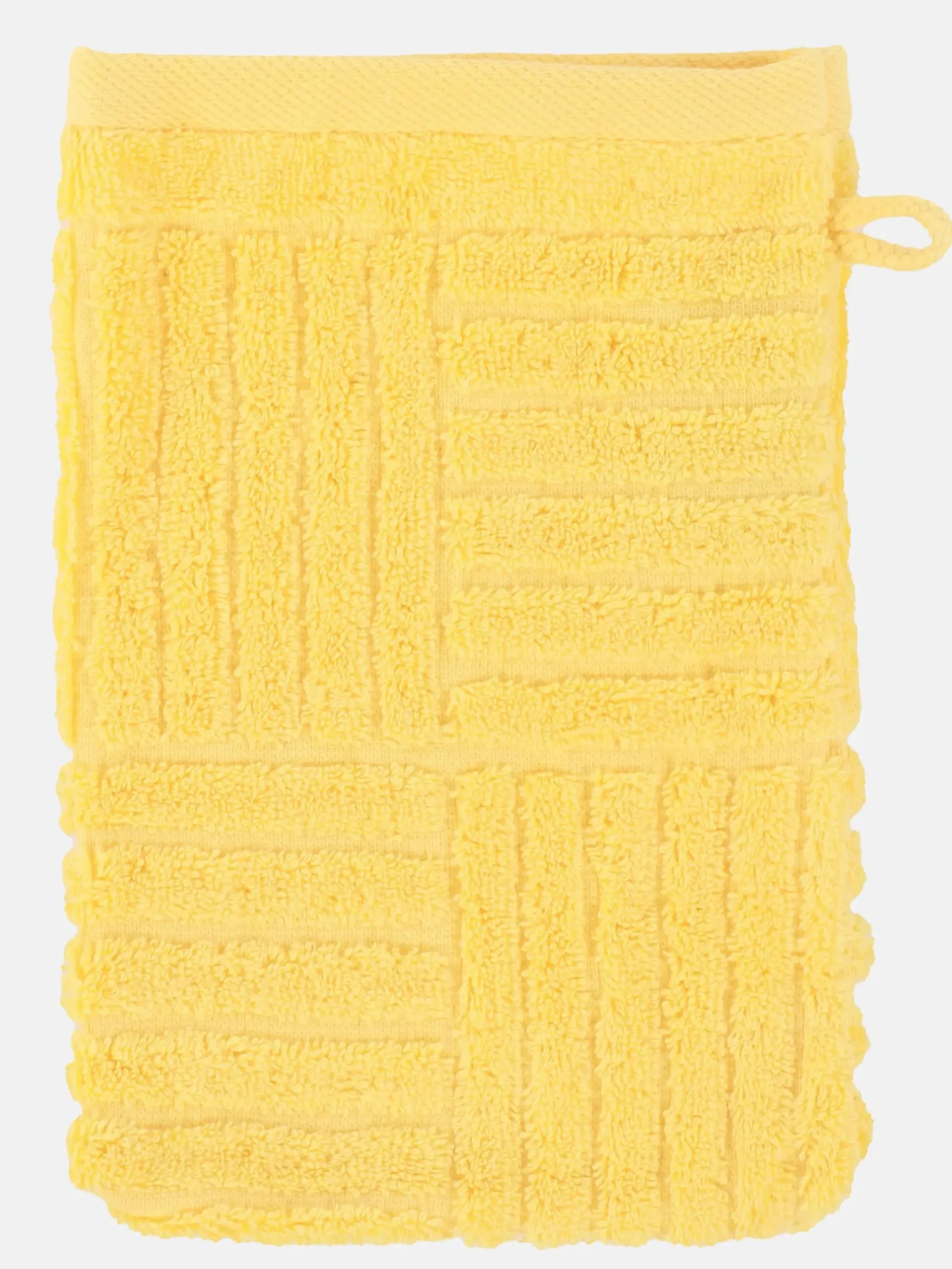 Ross Waschhandschuh mit Carremuster 16x22cm