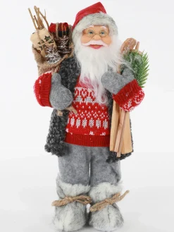 Weihnachten Weihnachtsmann stehend 30cm