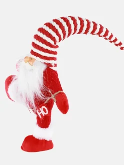 Weihnachten Weinachtsgnom auf einem Bein