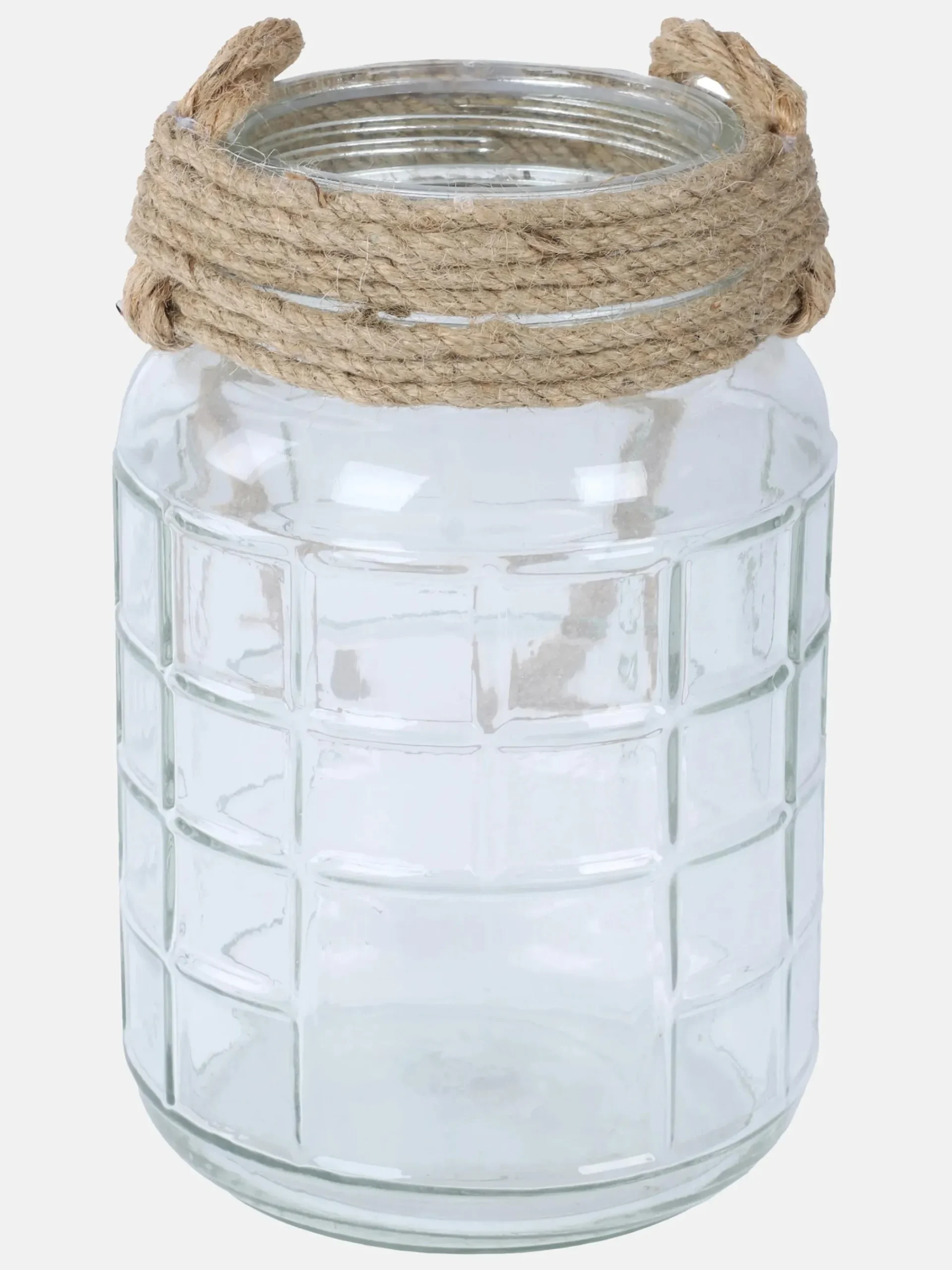 Deko Artikel Windlicht aus Glas, 23x15cm