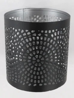 Dream House Windlicht aus Metall, 9x9x10cm