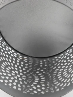 Dream House Windlicht aus Metall, 9x9x10cm