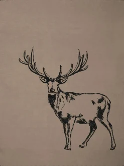 Biederlack Wohndecke "Deer" 150x200 cm