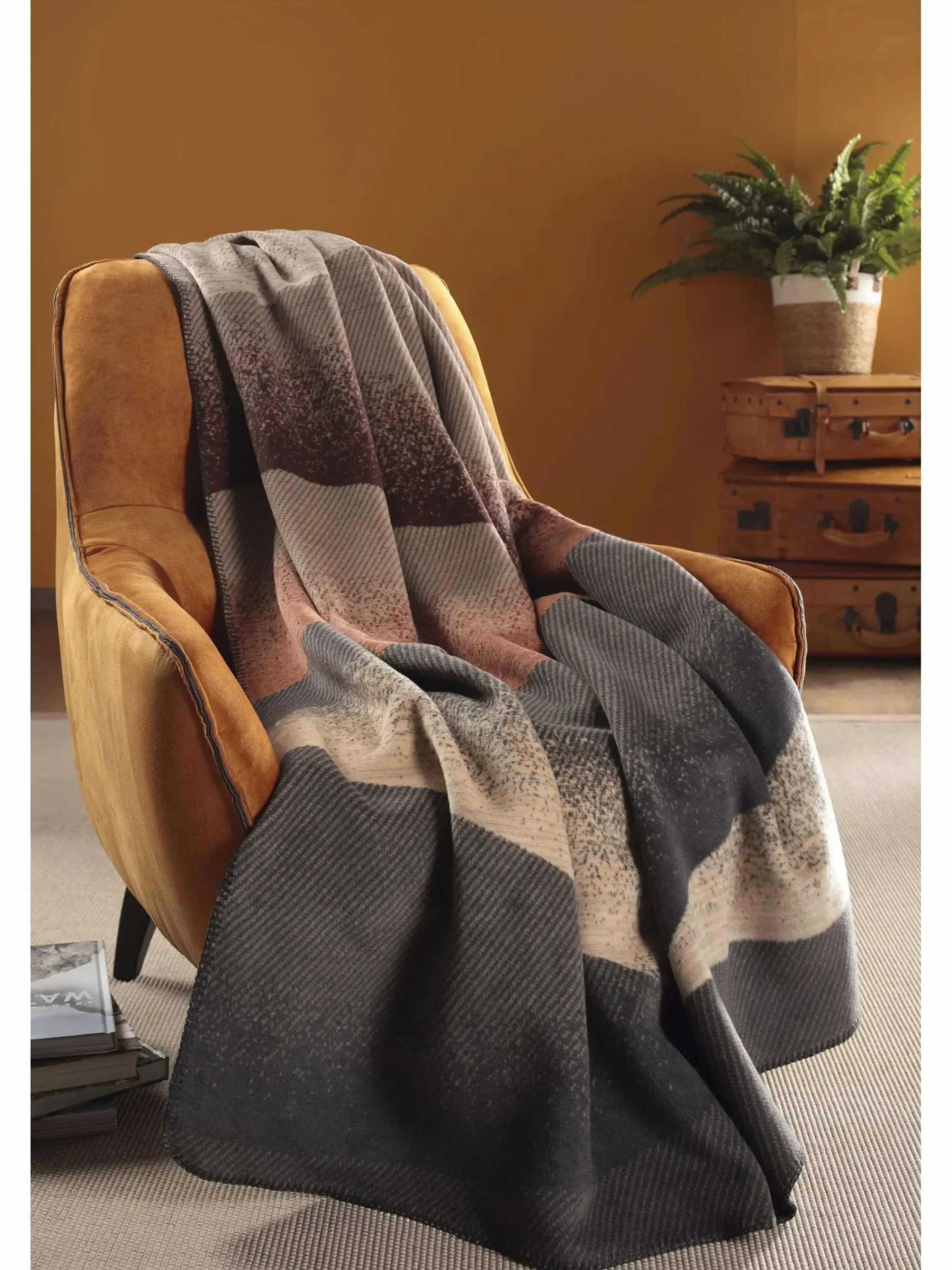 Biederlack Wohndecke "Desert Wave" 150x200 cm