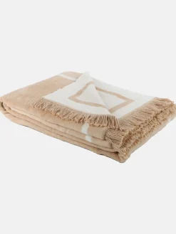 Harvey Miller Wohndecke mit Fransen 150x200cm