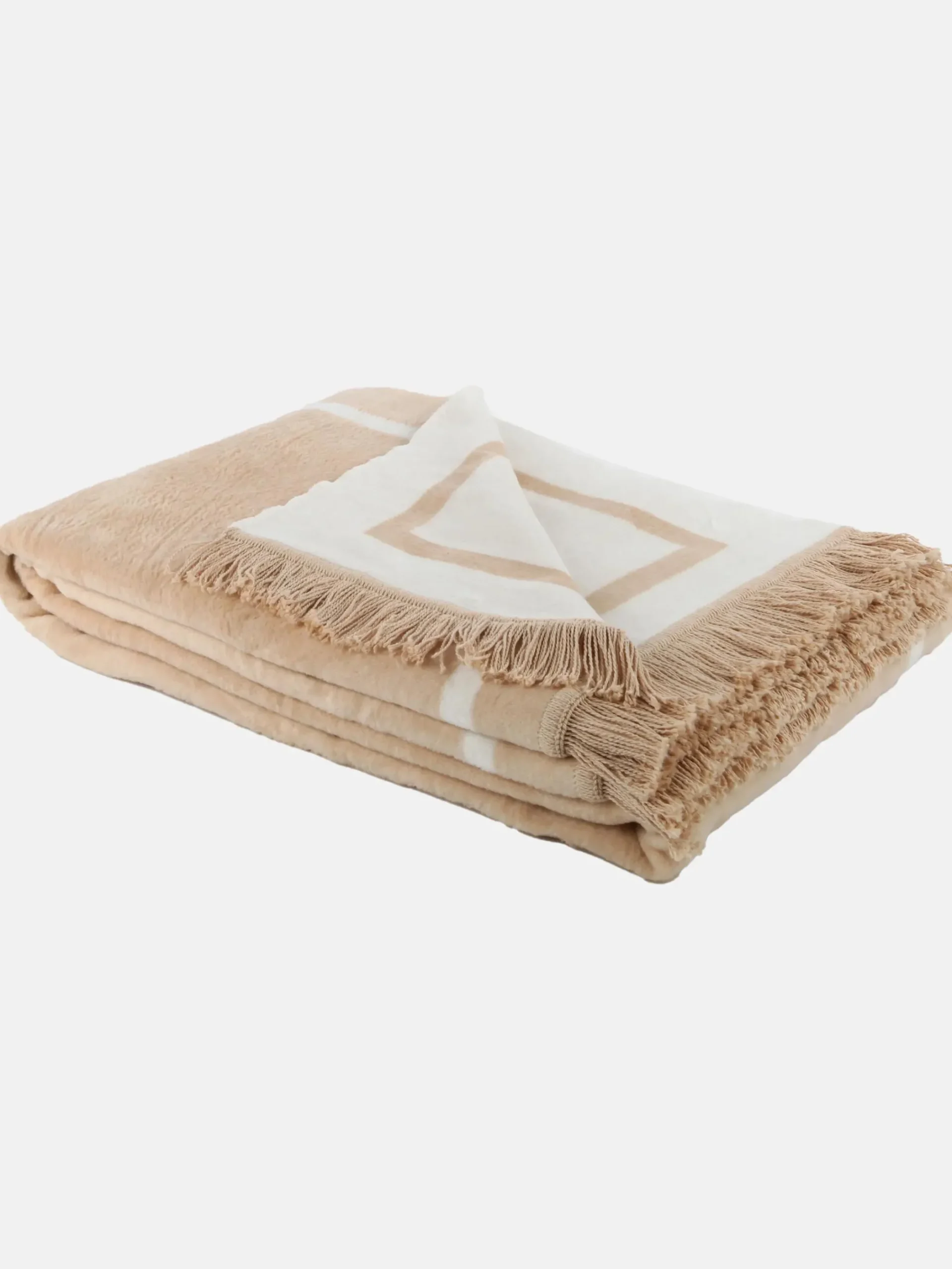 Harvey Miller Wohndecke mit Fransen 150x200cm