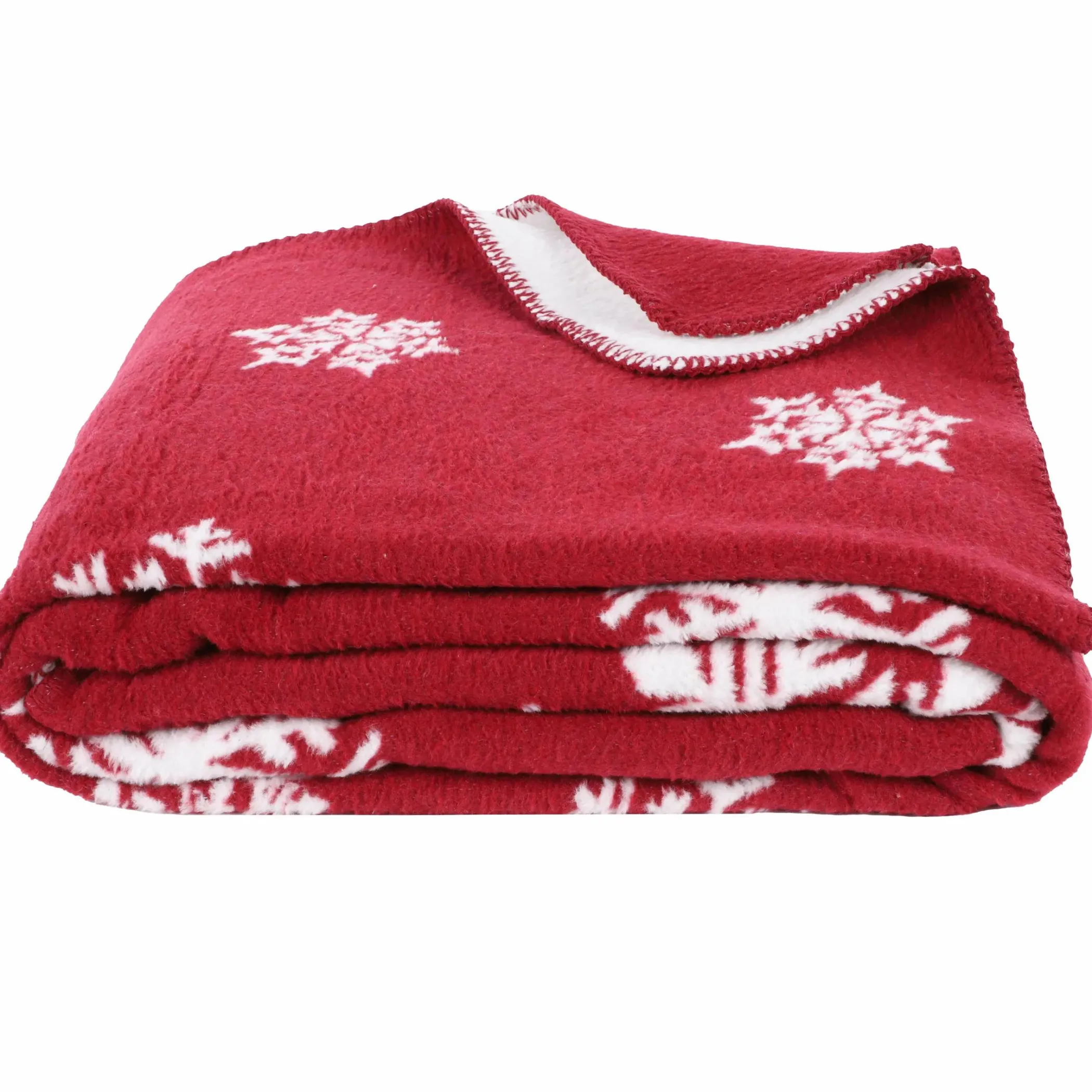 Villa Grinario Wohndecke Schneeflocke 150x200cm